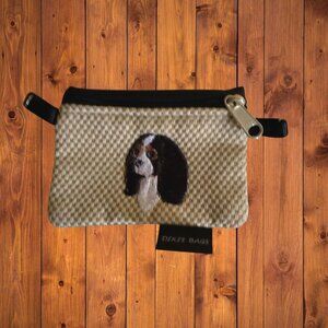 Dixie Bags Coin Purse Dog Zip Up Cavalier King Charles Spaniel Pouch